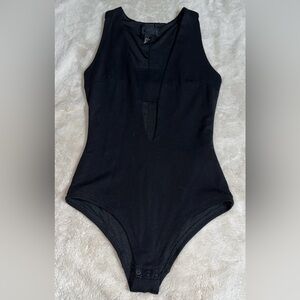 H&M Black Sleeveless Bodysuit